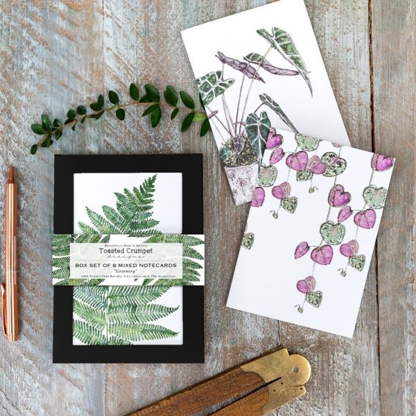 Greenery Boxed Notecards